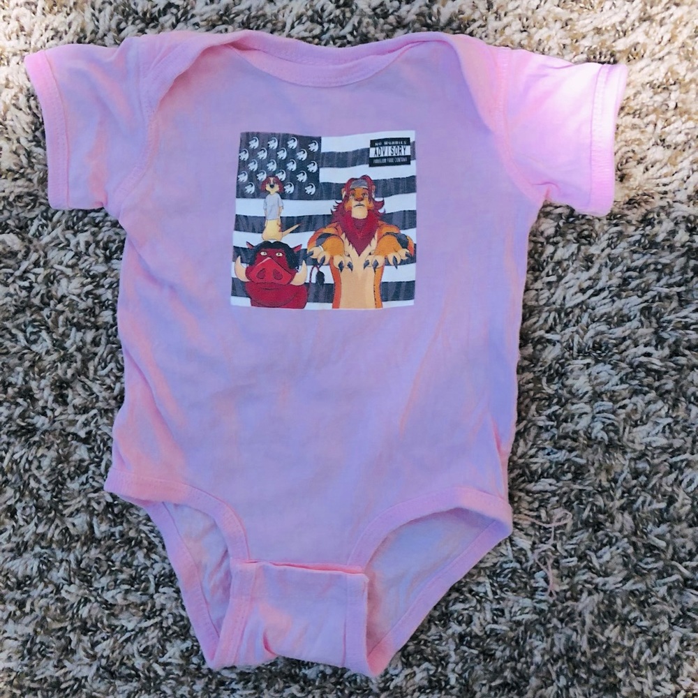 Outkast and Lion King Crossover Onesie! So Cute! Disney
